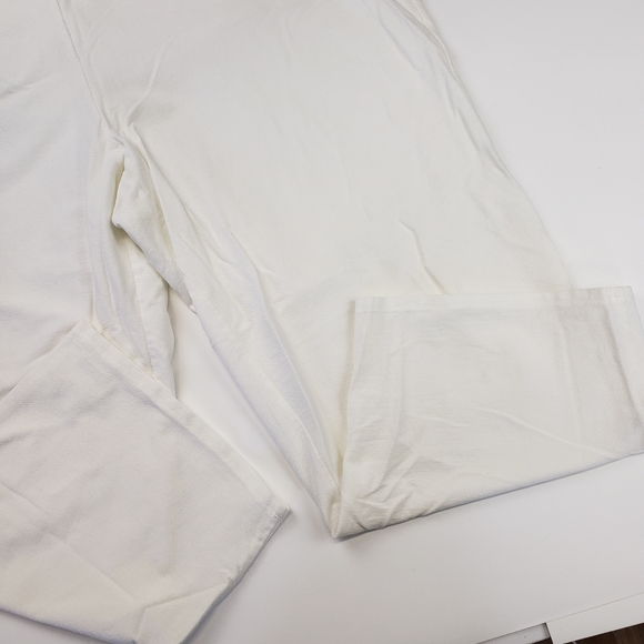 Eileen Fisher white capri pants size XL - Picture 8 of 9